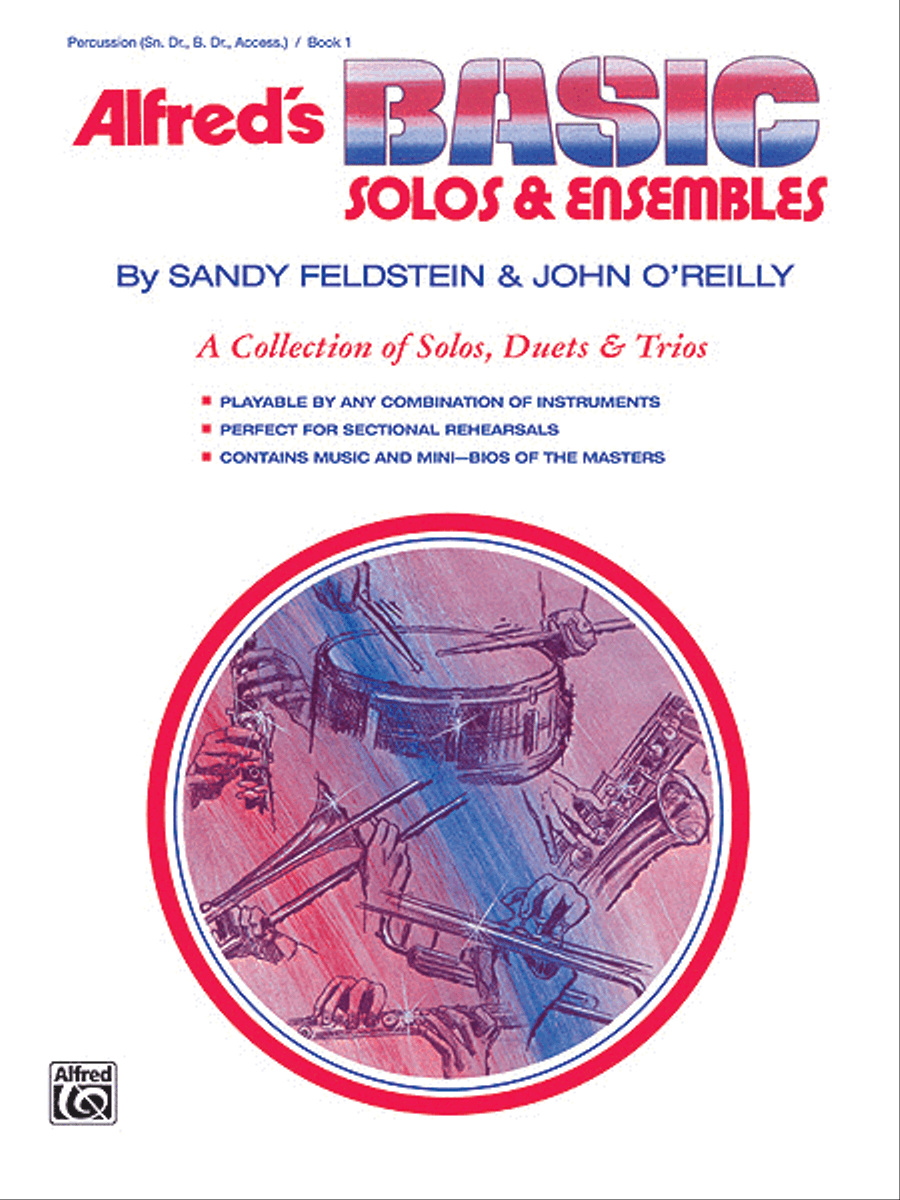 Alfred's Basic Solos and Ensembles, Book 1 Concert Band Methods scores gallery preview page 1
