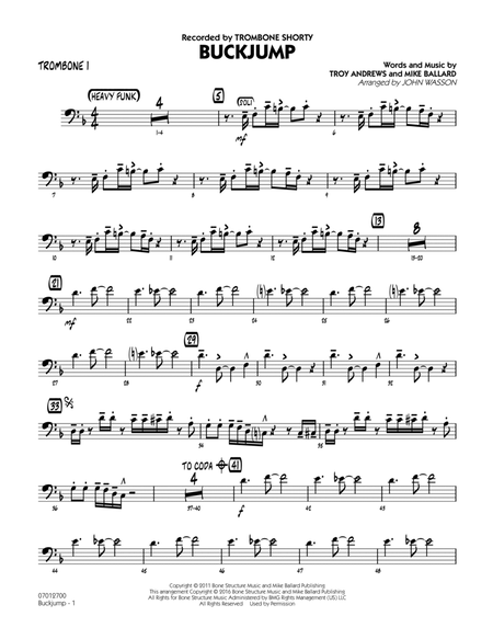 Buckjump - Trombone 1