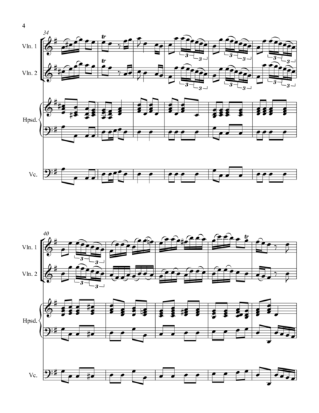 Trio Sonata Op. 1 #1 Movement 2 image number null