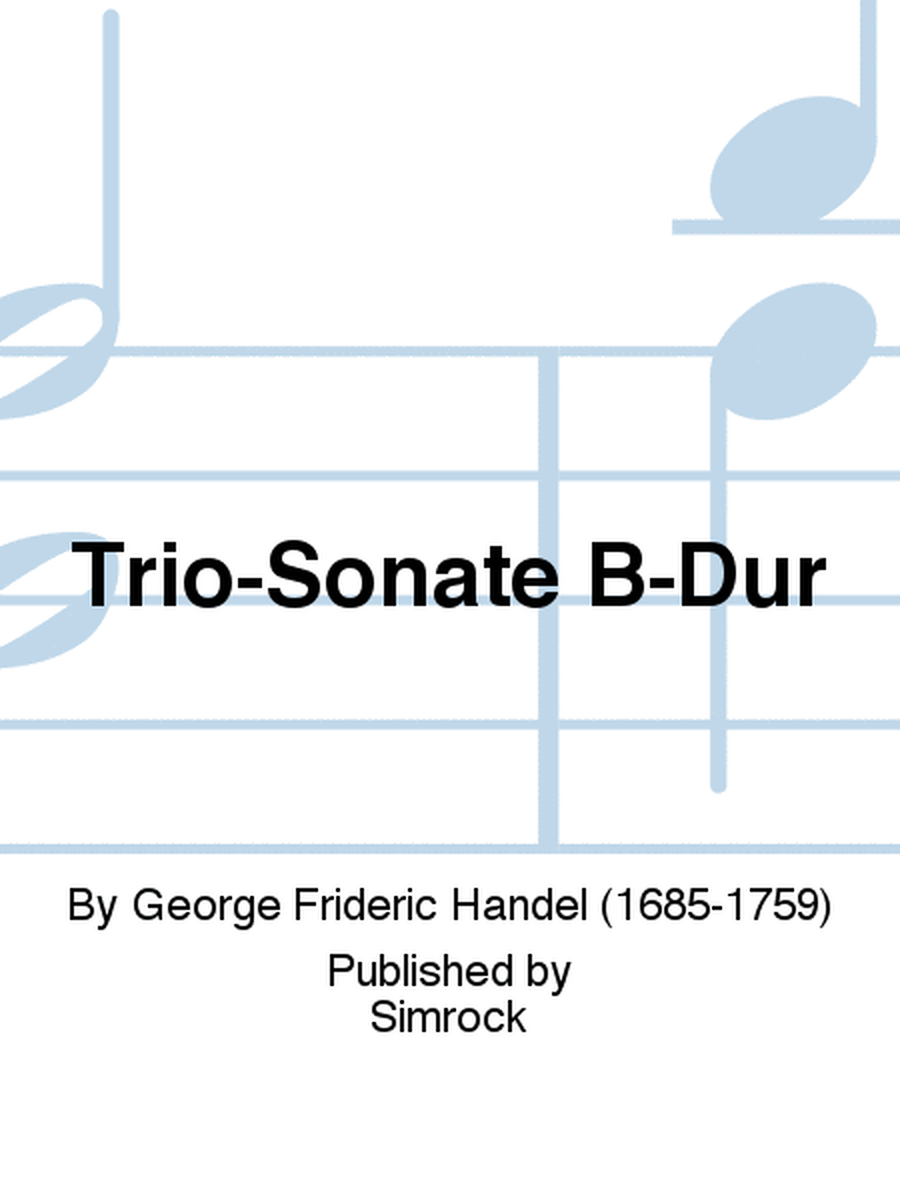 Trio-Sonate B-Dur