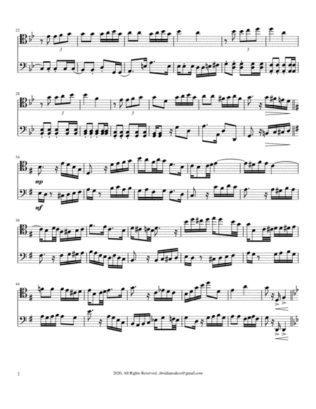 Carlos Gardel: Por Una Cabeza (for 2 cellos/ advanced intermediate) image number null