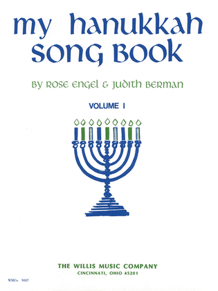 Book cover for My Hanukkah Song Book
