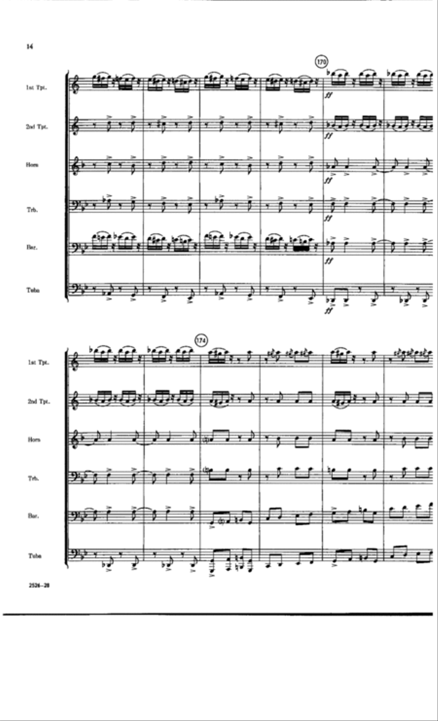 Russian Sailor's Dance Russian Sailor's Dance Chamber Music scores gallery preview page 14