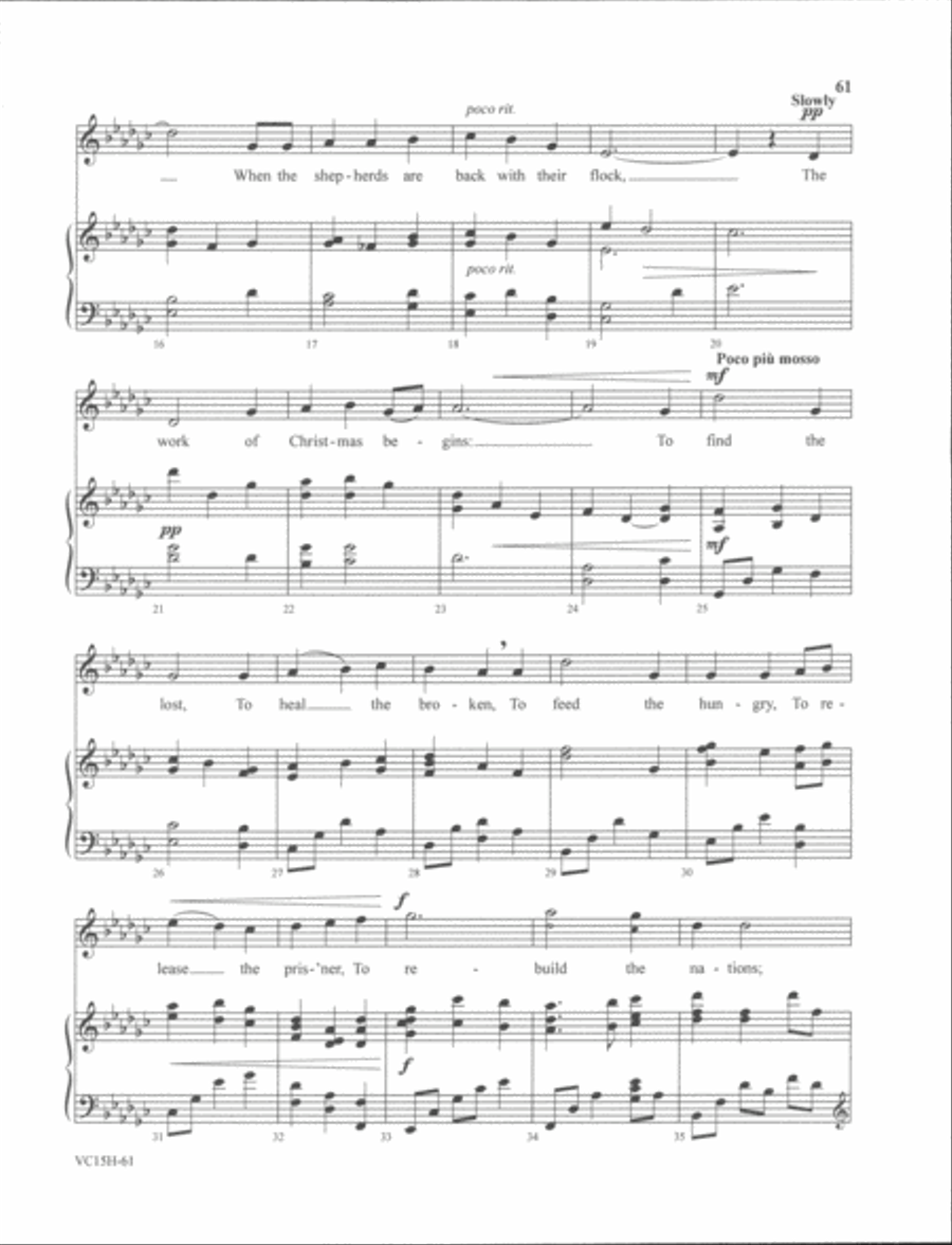 Sacred Solos of Dan Forrest - high voice High Voice scores gallery preview page 21
