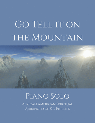 Book cover for Go Tell It on the Mountain - Piano Solo