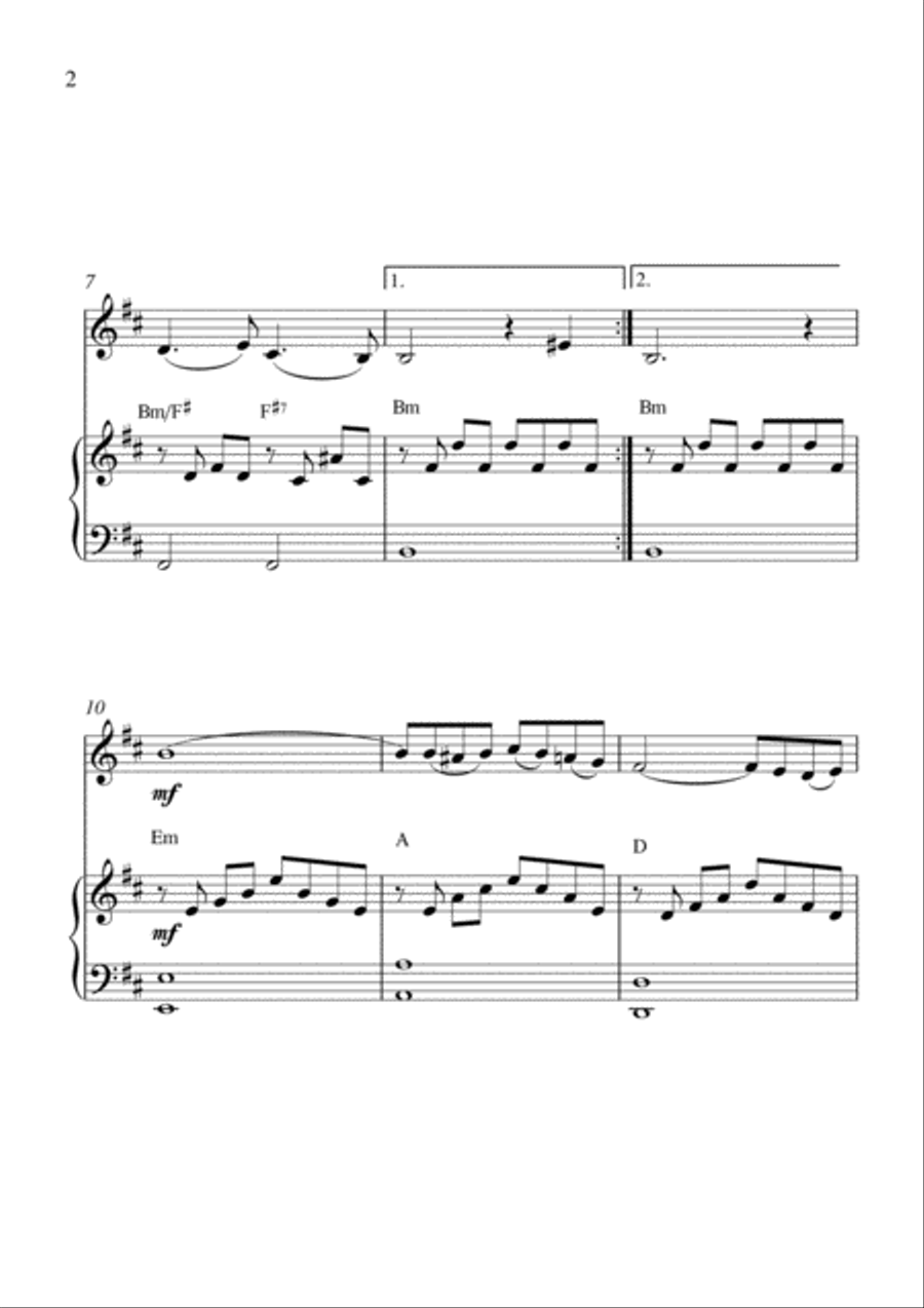 Golden Earrings Violin Solo scores gallery preview page 2