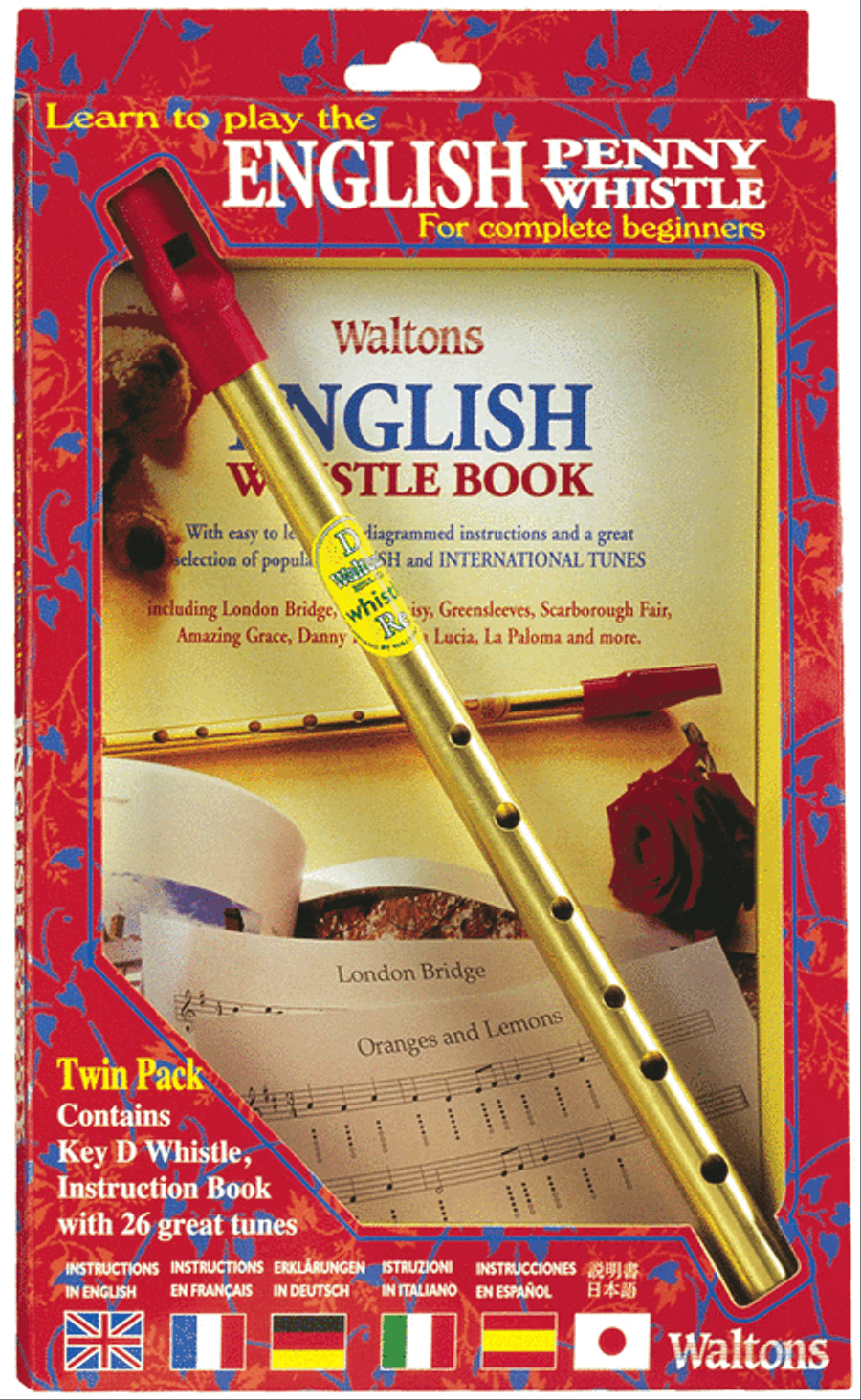 Learn to Play the English Penny Whistle for Complete Beginners Tin Whistle scores gallery preview page 1
