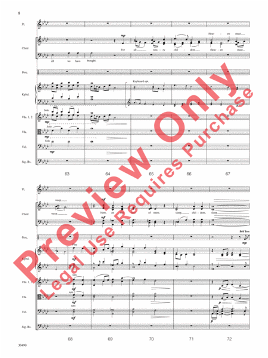 How Far Is It to Bethlehem? Choir scores gallery preview page 9
