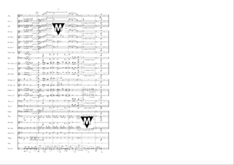 For Once in My Life Concert Band scores gallery preview page 10