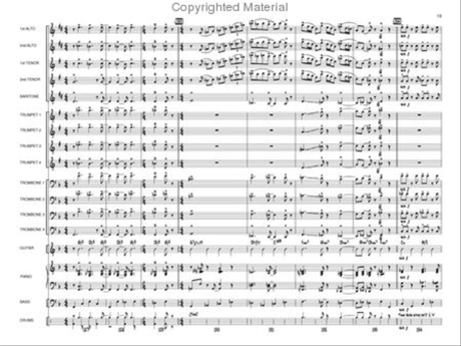 Pedal to the Metal Pedal to the Metal Jazz Ensemble scores gallery preview page 18