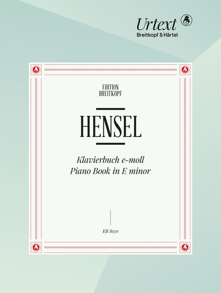 Piano Book in E minor