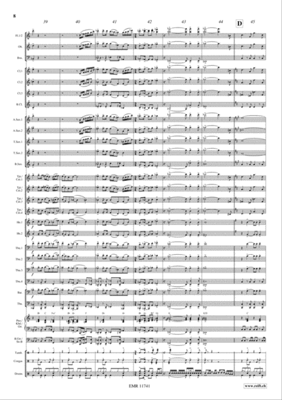 Dallas Concert Band scores gallery preview page 9
