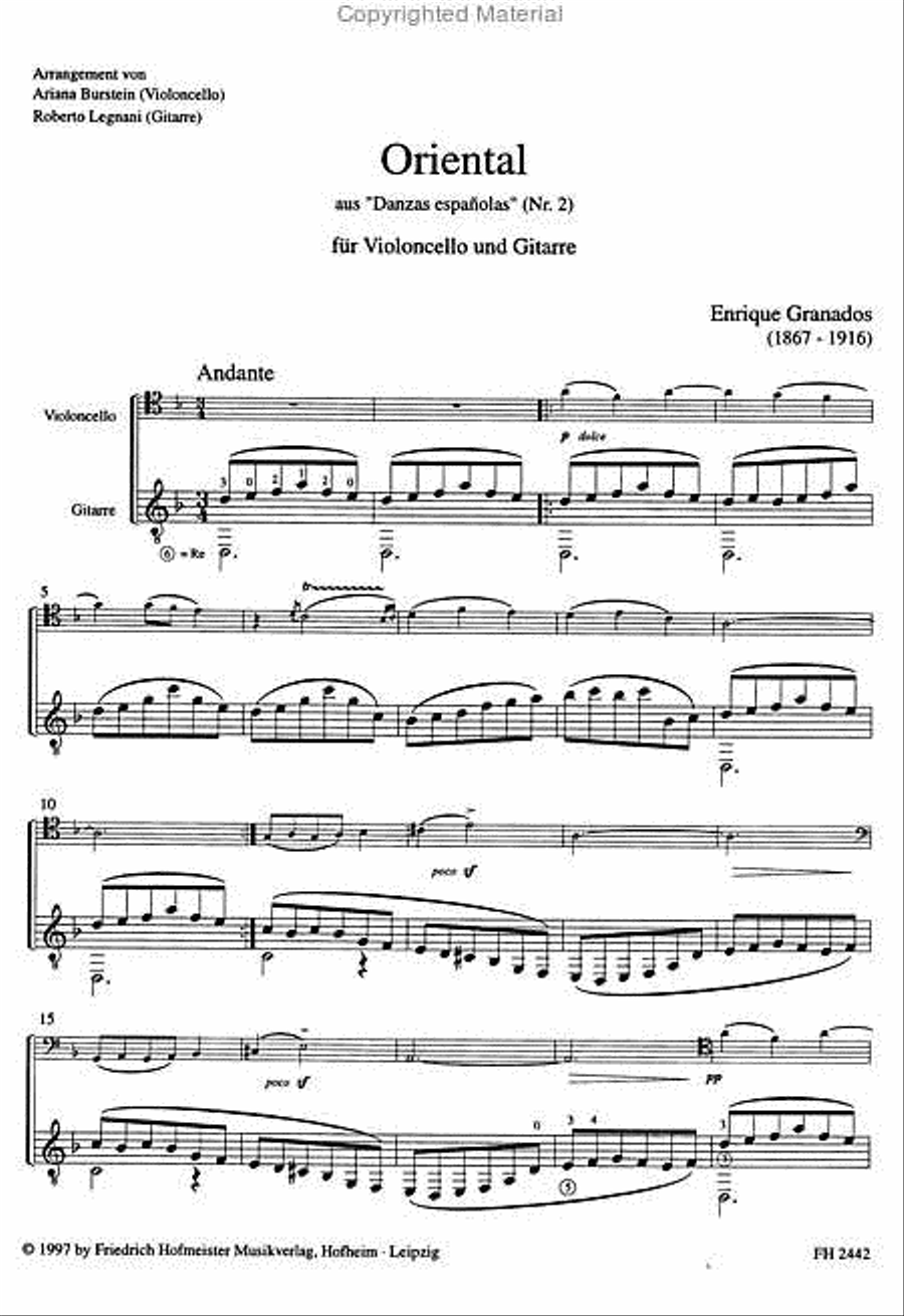 Oriental Cello scores gallery preview page 2