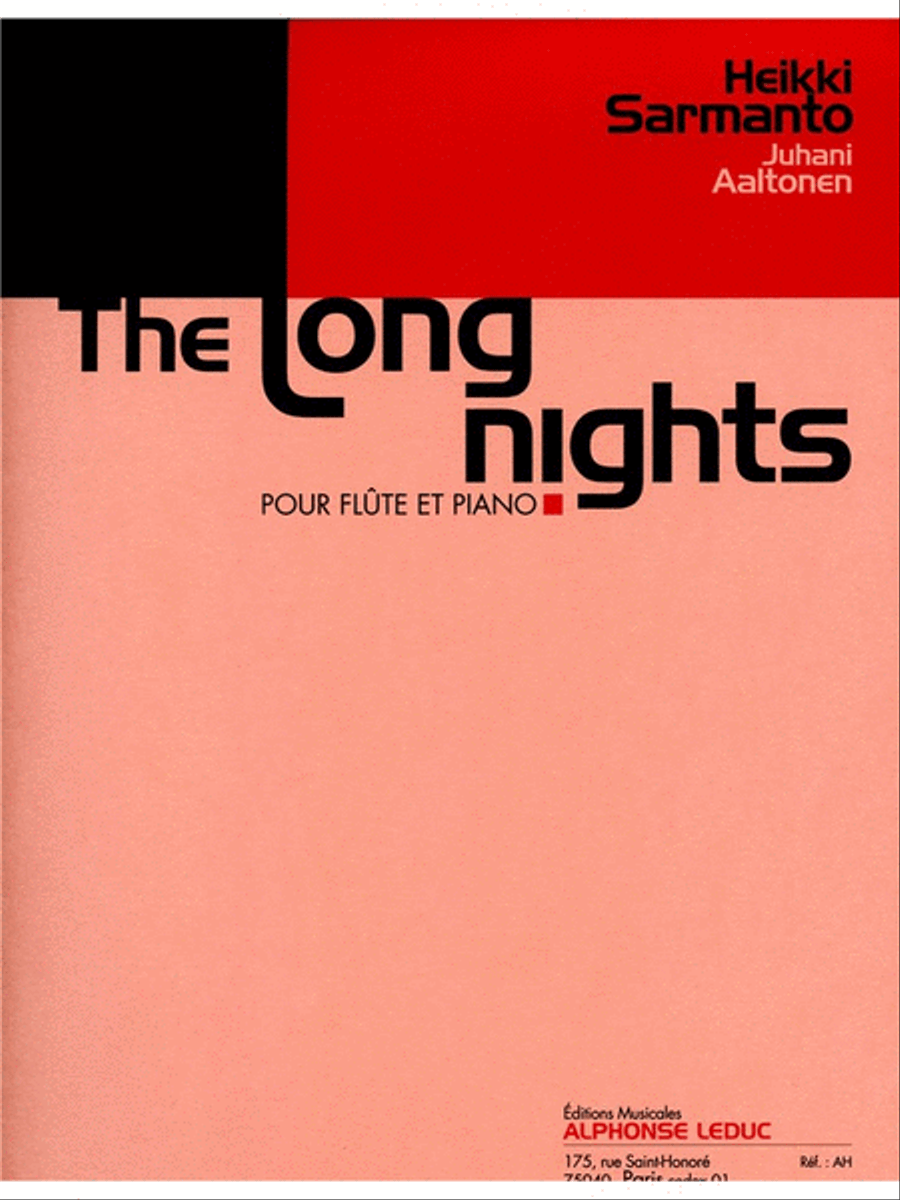 The Long Nights Flute Solo scores gallery preview page 1