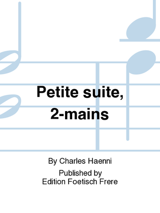 Book cover for Petite suite, 2ms