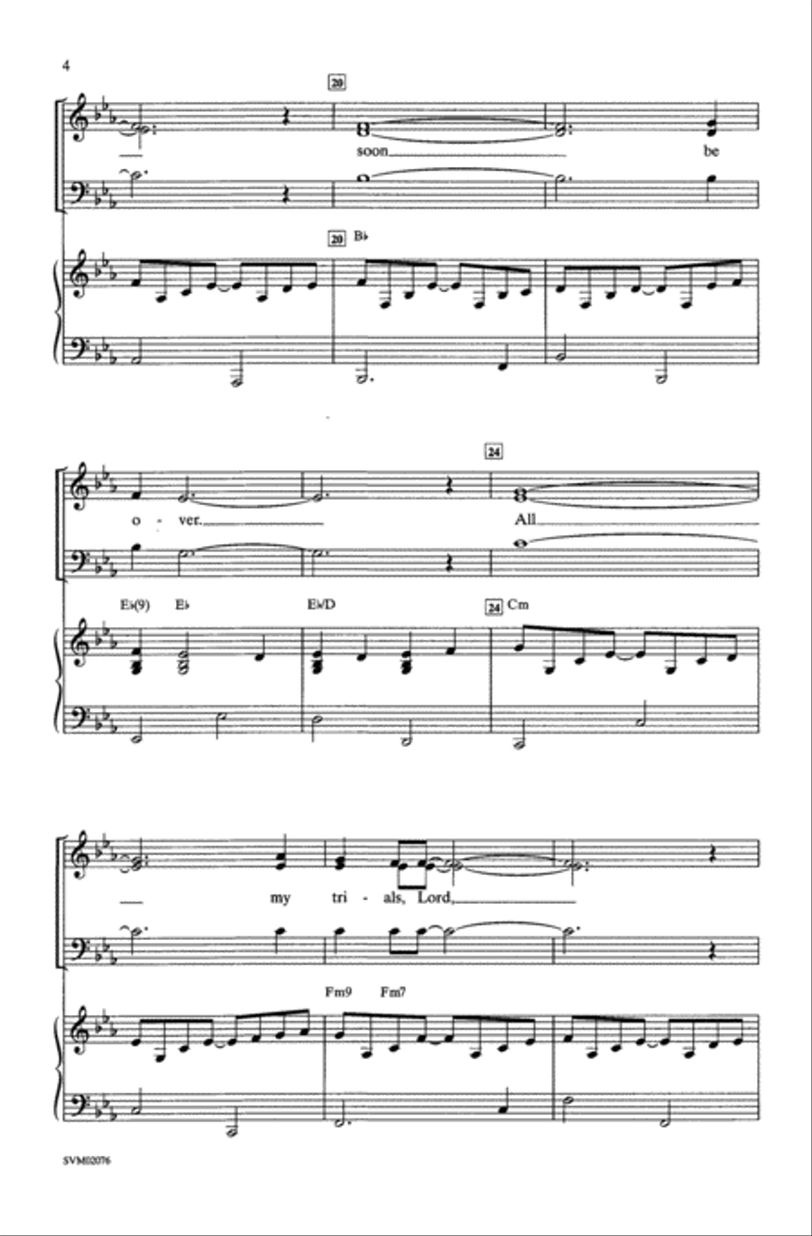 All My Trials 3-Part scores gallery preview page 4