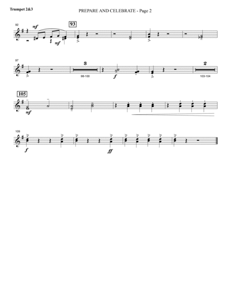 Canticles in Candlelight - Bb Trumpet 2,3