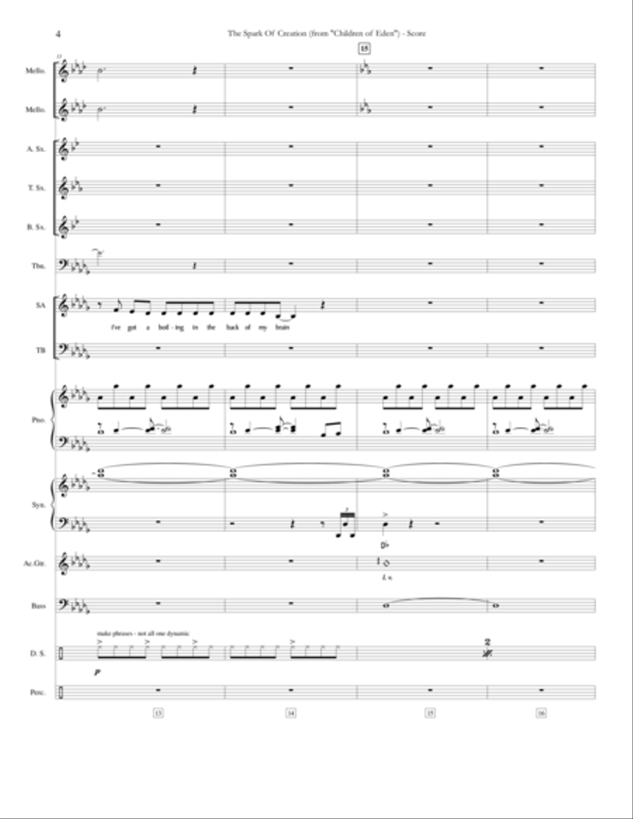 The Spark Of Creation Large Ensemble scores gallery preview page 4