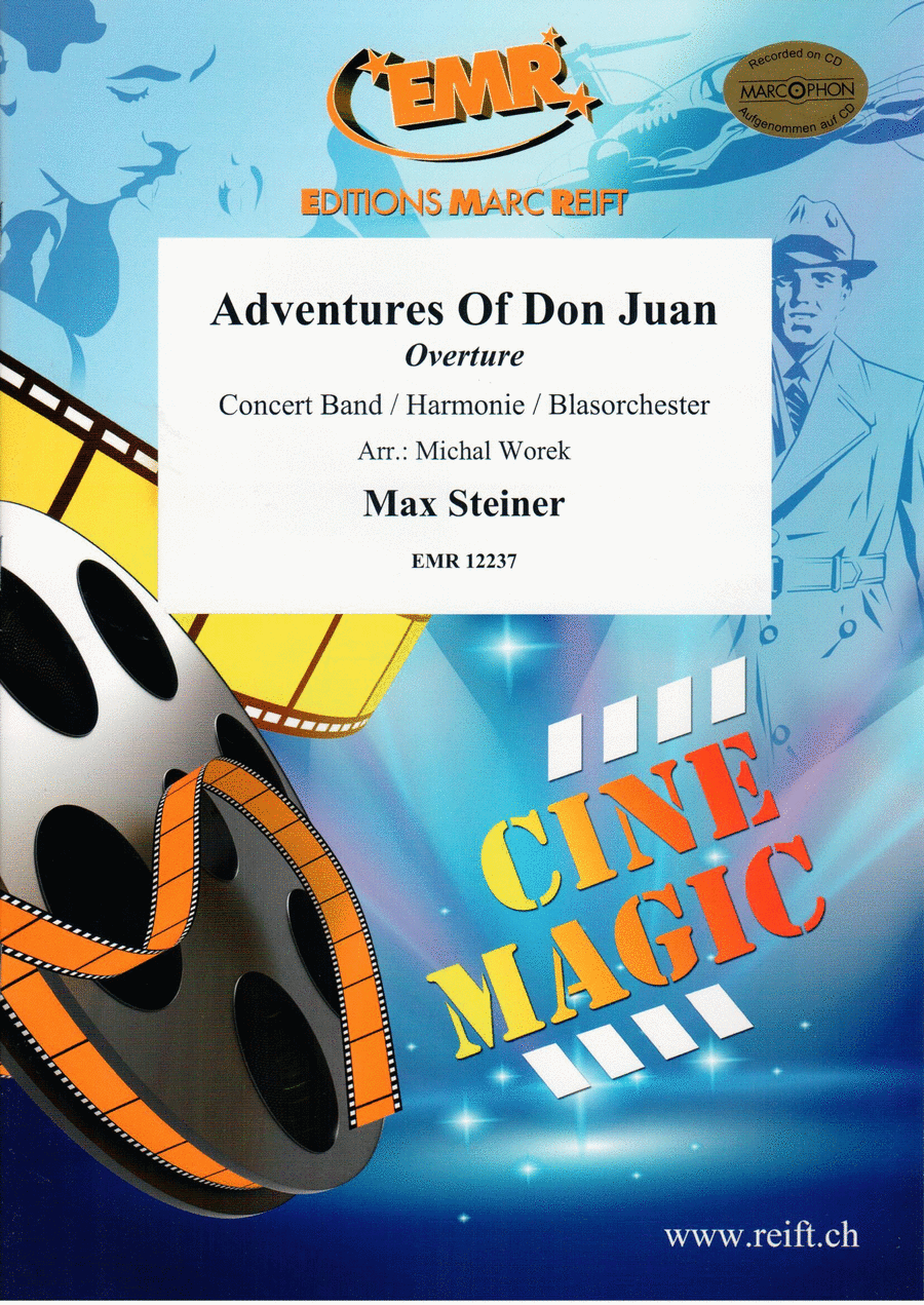 Adventures Of Don Juan Adventures Of Don Juan Concert Band scores gallery preview page 1
