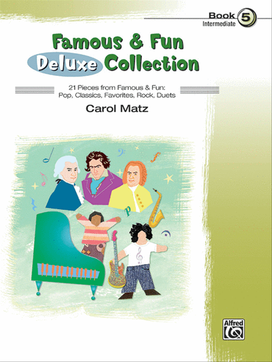 Famous & Fun Deluxe Collection, Book 5 Piano Method scores gallery preview page 1
