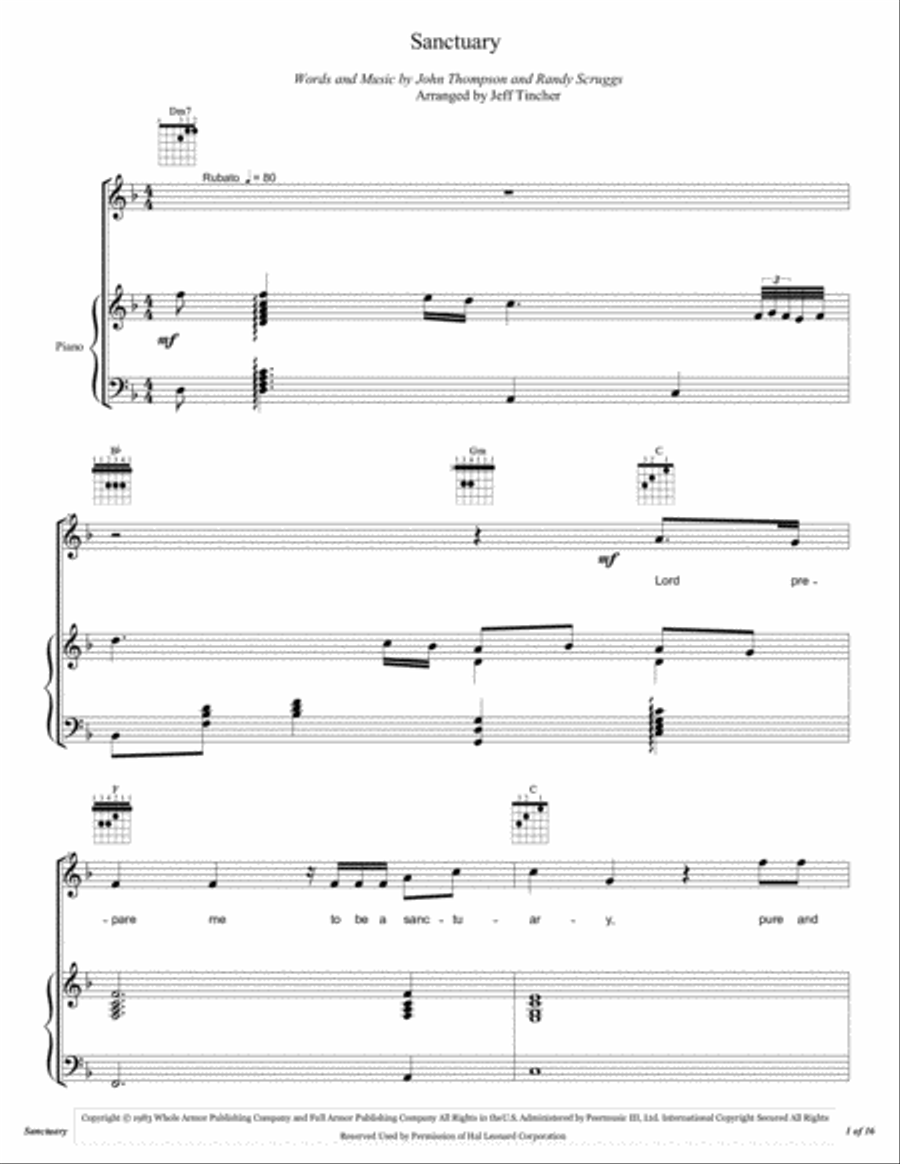 Sanctuary Sanctuary Voice scores gallery preview page 2