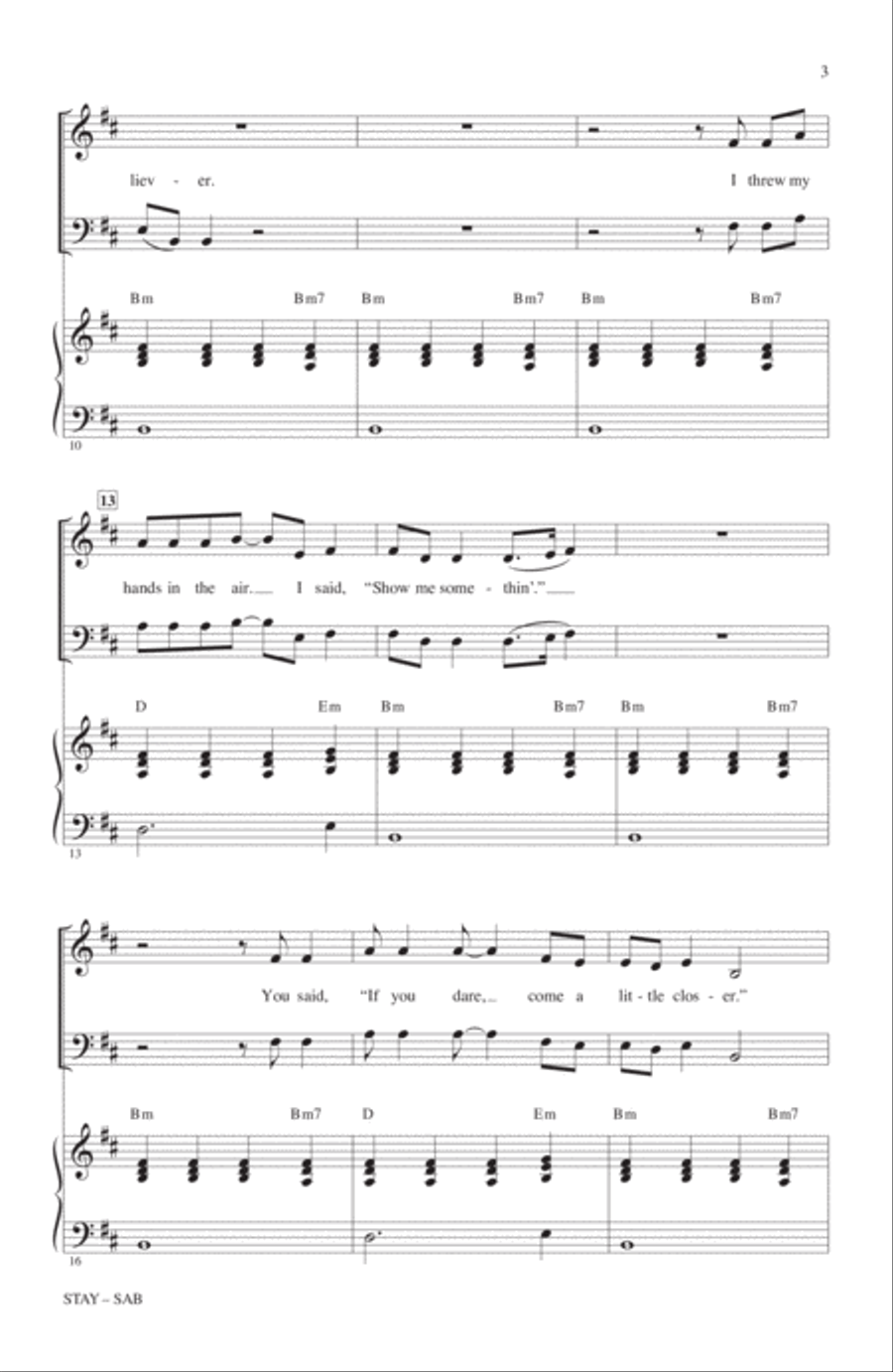 Stay 3-Part scores gallery preview page 2