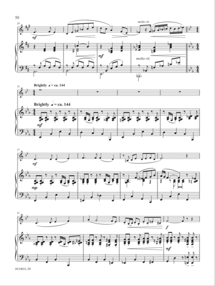 French Horn Solos for Worship, Vol. 2 Piano scores gallery preview page 22