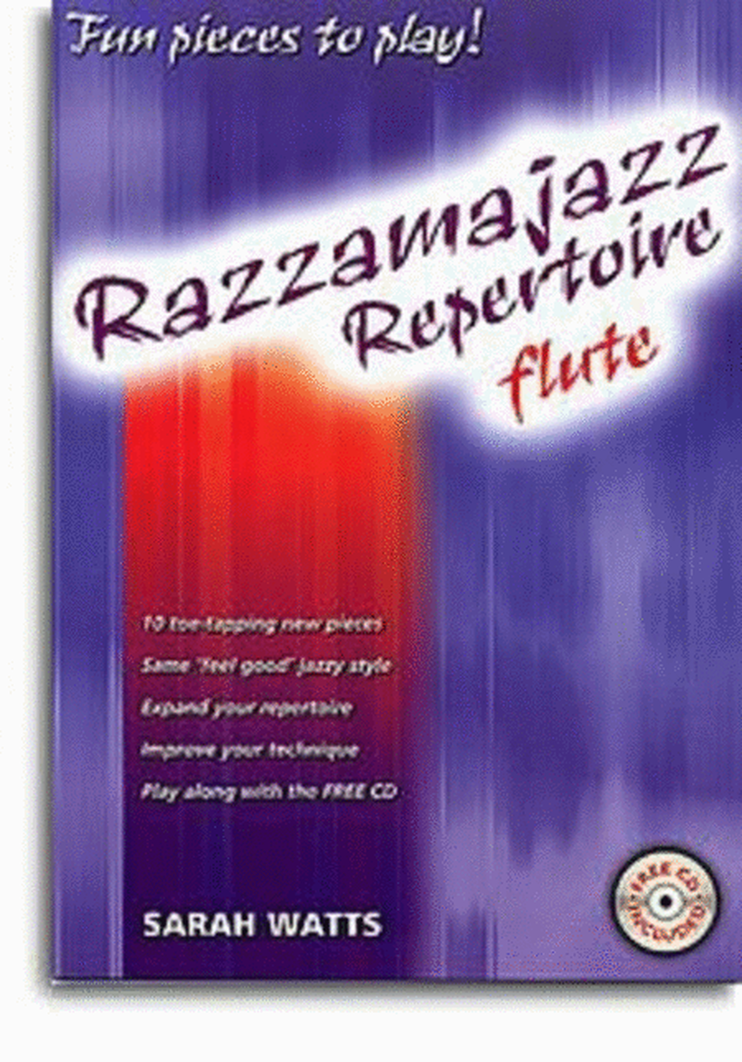 Razzamajazz Repertoire Flute Book/CD