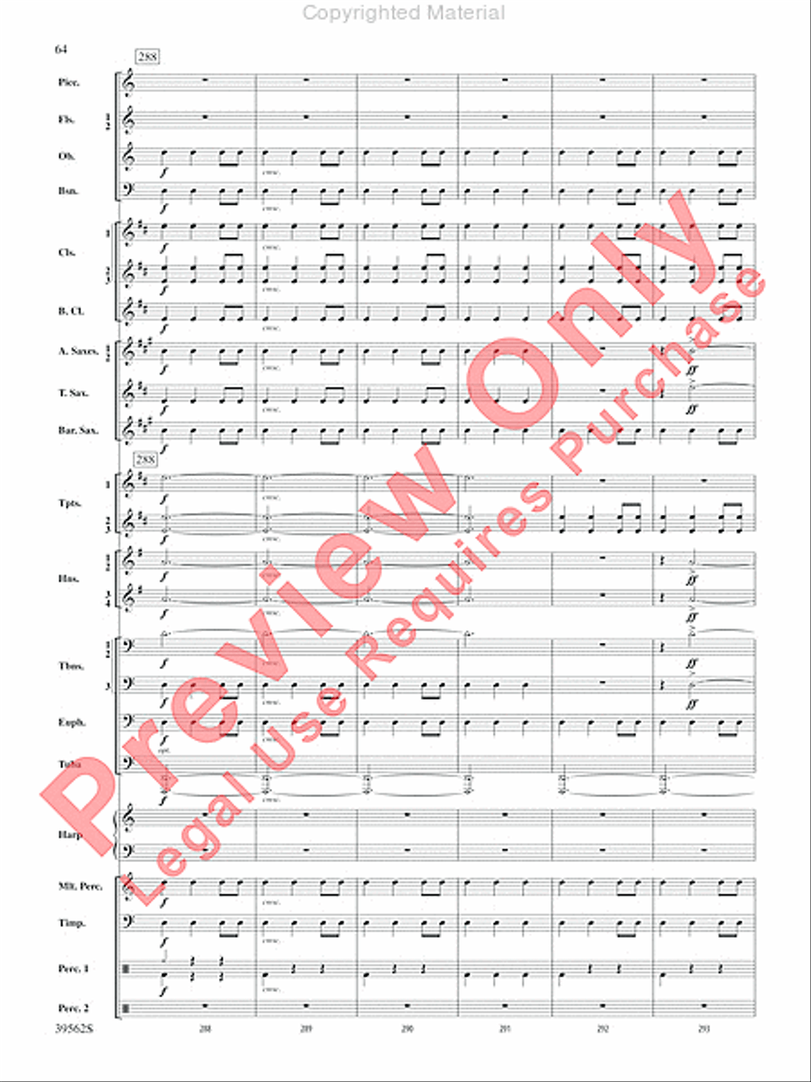 The Complete Harry Potter Concert Band scores gallery preview page 65