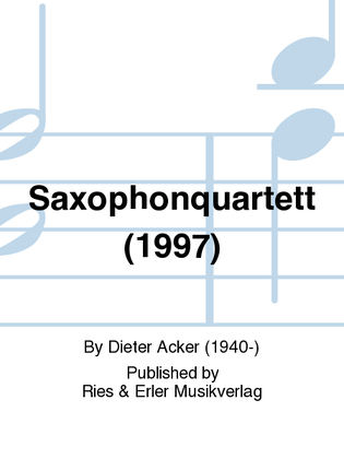 Saxophonquartett (1997)