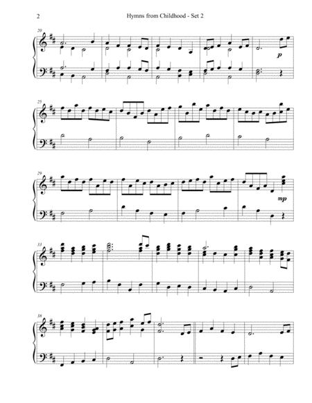 Hymns from Childhood - Set 2 (piano solo) image number null