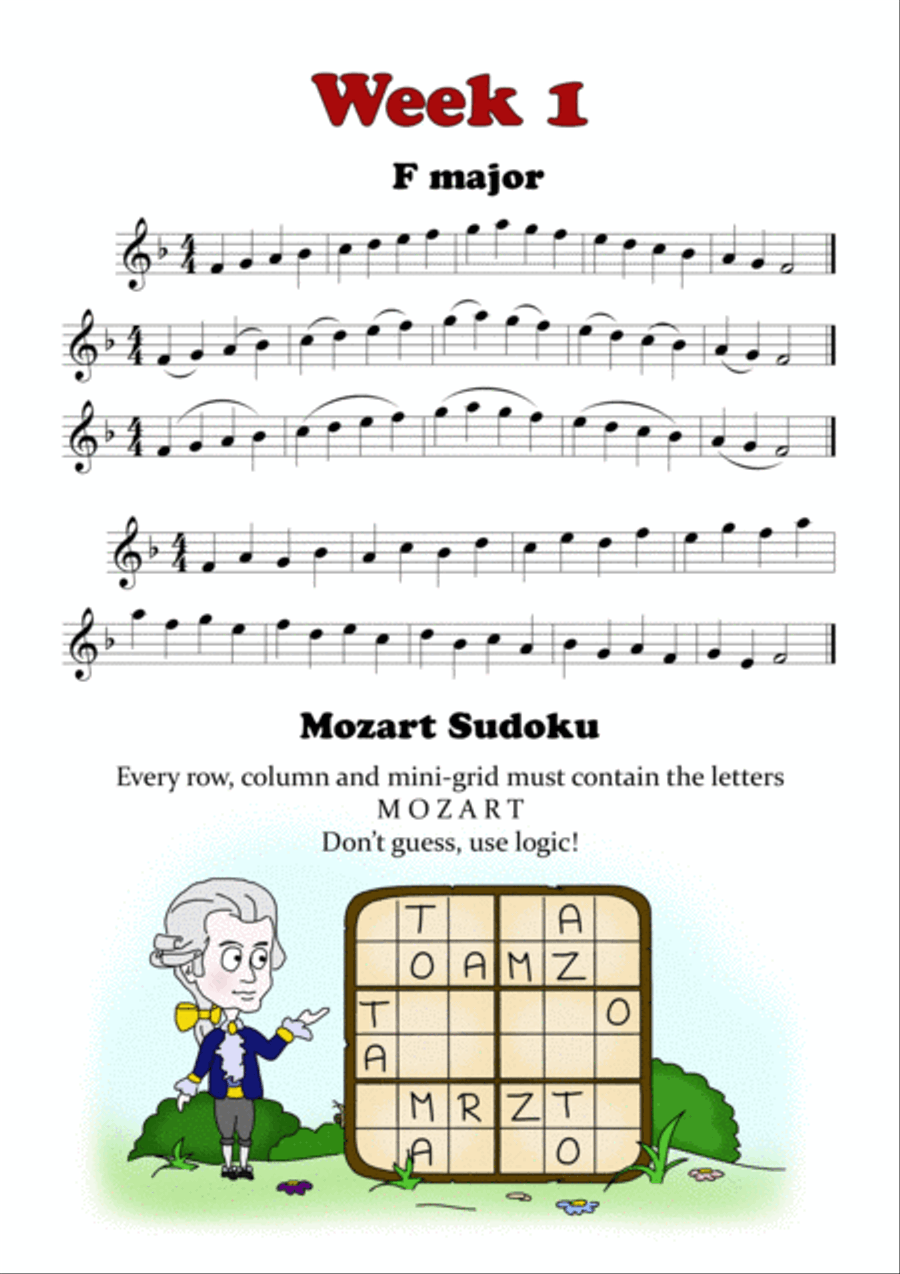 Play with fun! Flute Solo scores gallery preview page 4