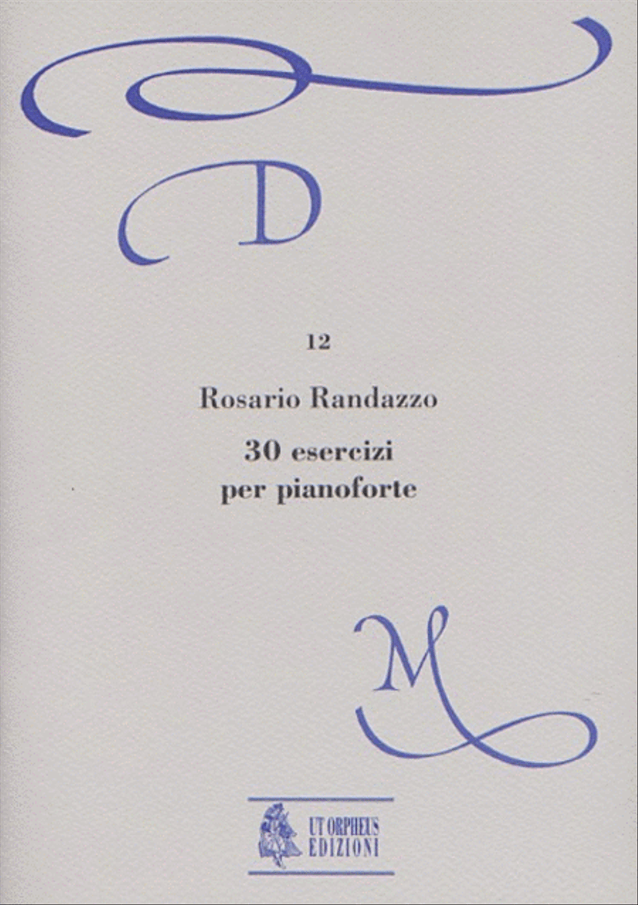 Book cover for 30 Exercises for Piano
