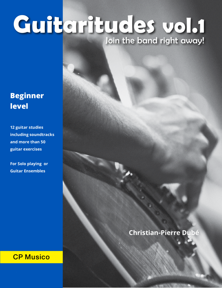 Guitaritudes Vol.1 guitar method Guitar Tablature scores gallery preview page 1