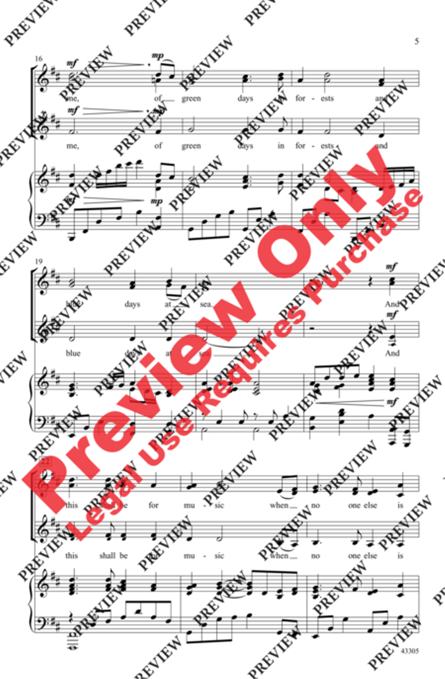 And This Shall Be for Music Women's Choir scores gallery preview page 4