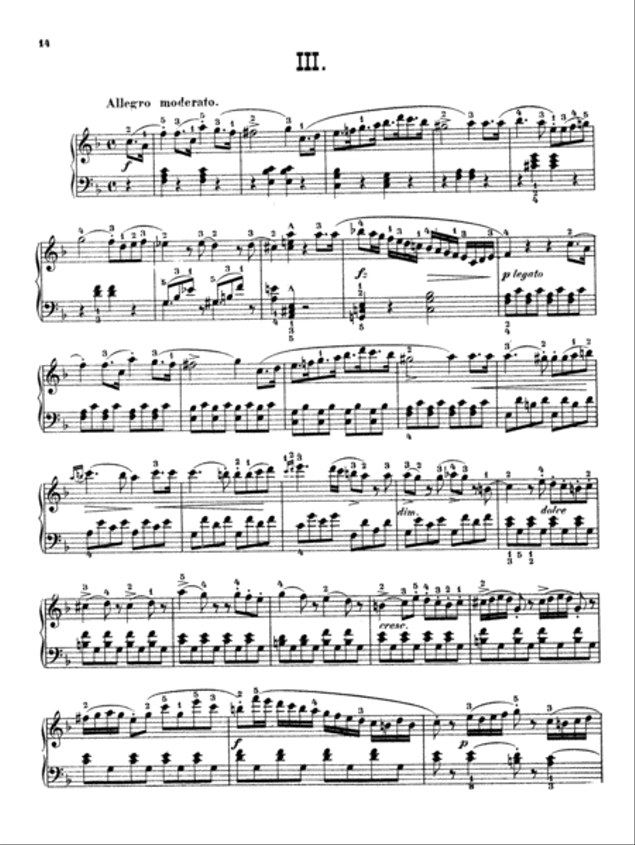 Cramer: Eleven Sontinas Piano Solo scores gallery preview page 1