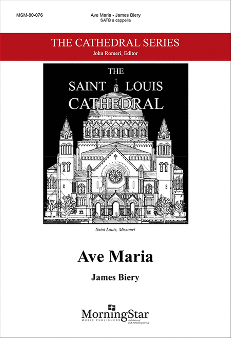 Ave Maria 4-Part scores gallery preview page 1