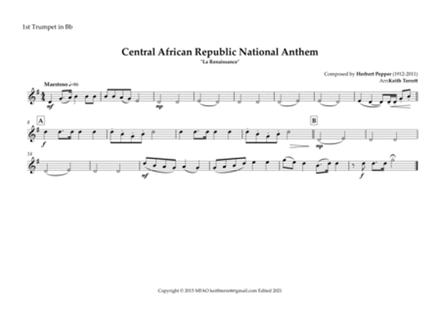Central African Republic National Anthem ("La Renaissance") for Brass Quintet image number null