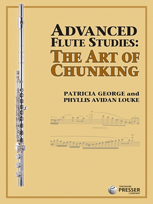 Book cover for Advanced Studies: The Art of Chunking, Flute