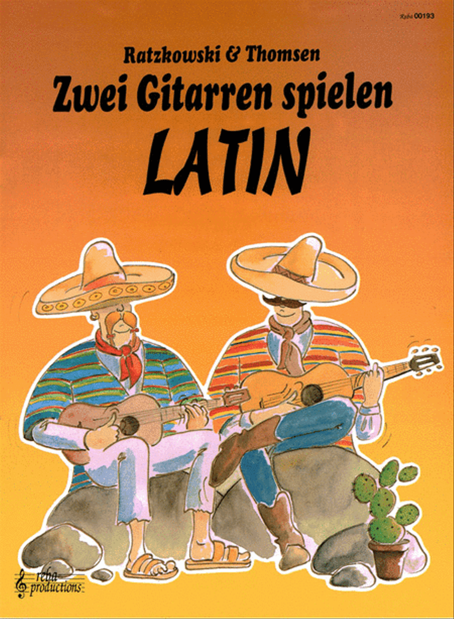 Zwei Gitarren spielen Latin Guitar scores gallery preview page 1