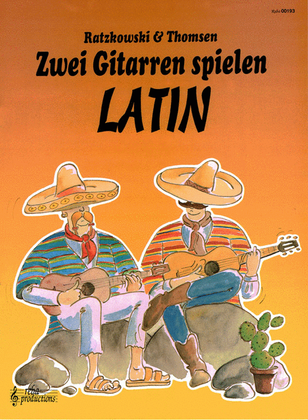 Zwei Gitarren spielen Latin