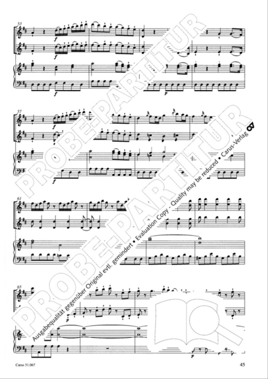 Church Sonatas Collection / Songbook scores gallery preview page 46
