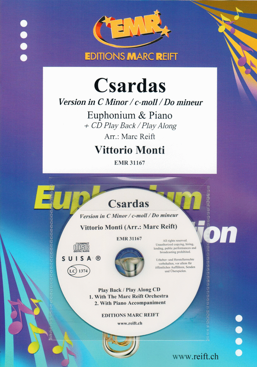 Csardas Euphonium scores gallery preview page 1