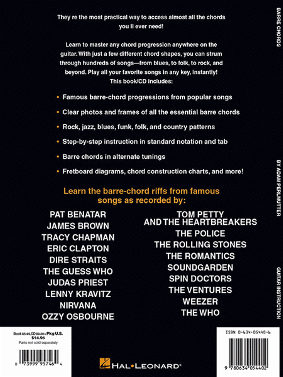 Barre Chords Guitar scores gallery preview page 7