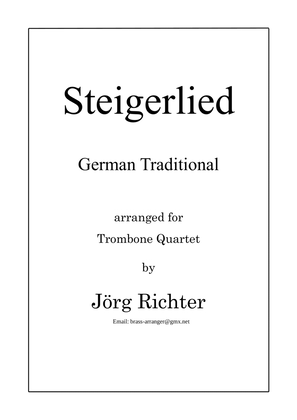 Book cover for Steigerlied für Posaunenquartett