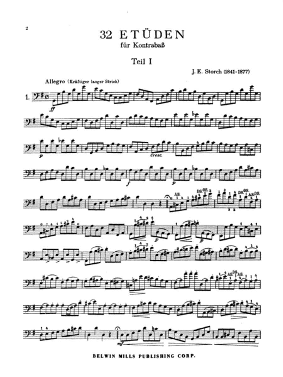 Thirty-two Etudes, Volume 2 Collection / Songbook scores gallery preview page 3