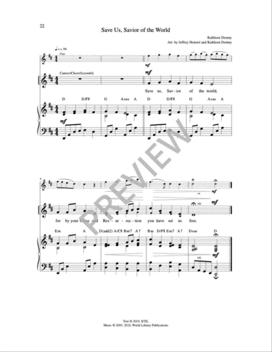 Mass of Joy - Full Score 2-Part scores gallery preview page 18