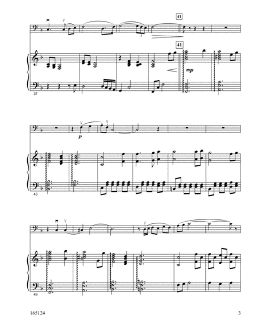 Near The Cross Piano Accompaniment scores gallery preview page 3