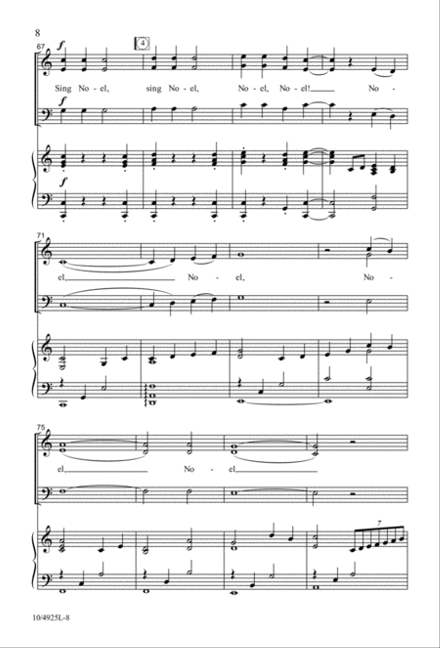 Noel Festival Noel Festival 3-Part scores gallery preview page 8