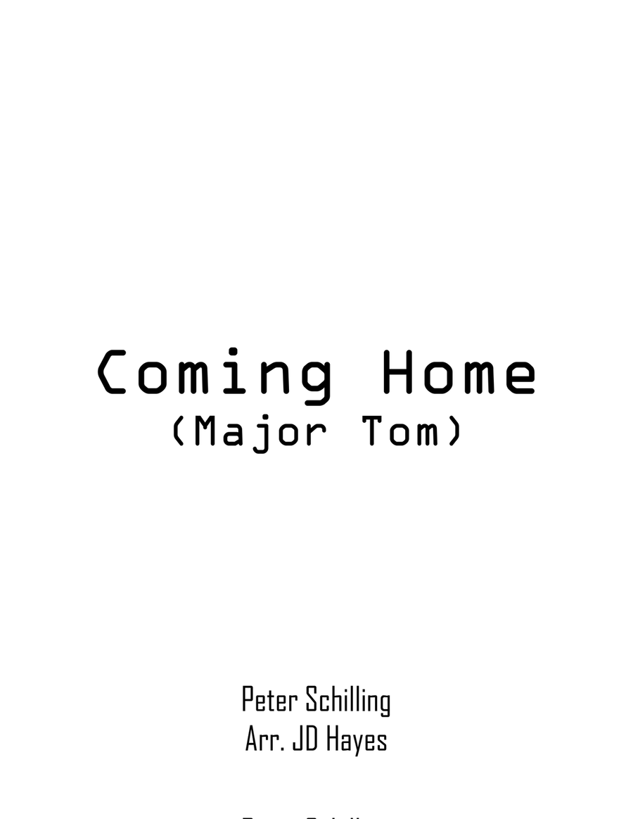 Major Tom (coming Home) Handbell Choir scores gallery preview page 1